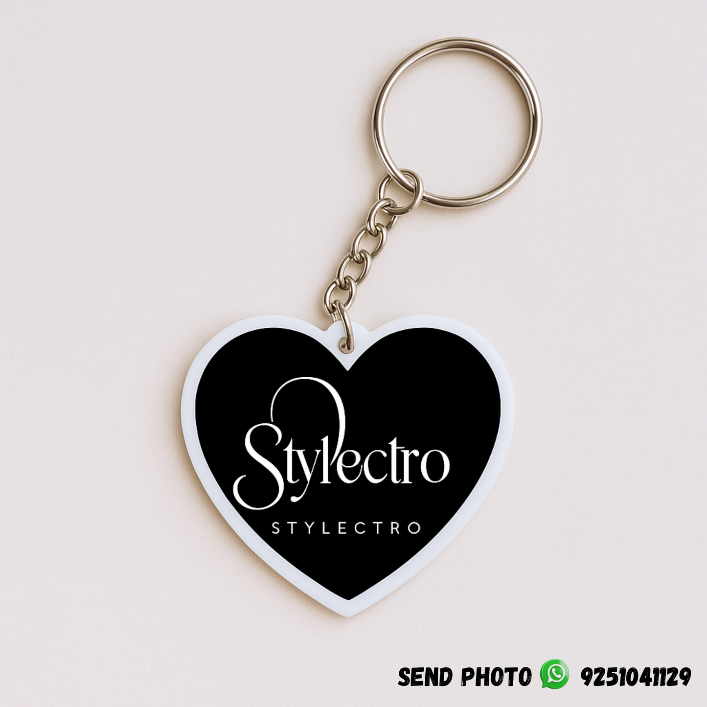 Customized Double-Sided MDF Keychain Combo (Set of 4)