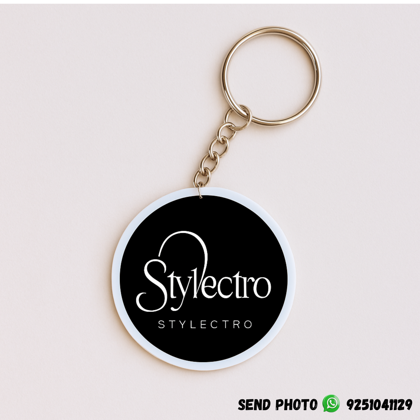 Customized Double-Sided MDF Keychain Combo (Set of 4)